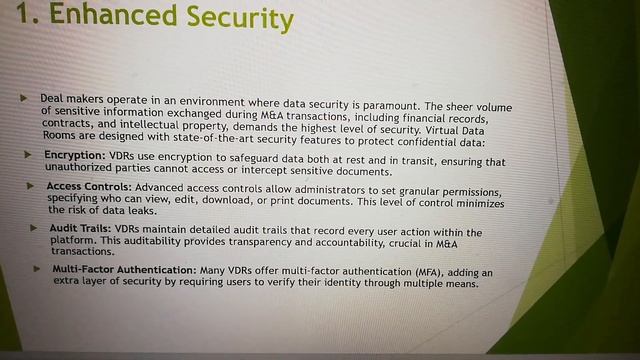 Why Deal Makers Should Use a Virtual Data Room смотреть онлайн