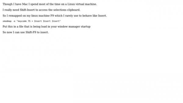 Shift-Insert to paste in Mac OS X? (3 Solutions!!)