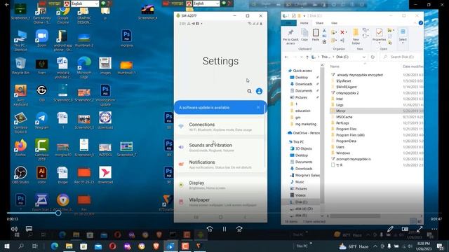 How to mirror mobile screen on any PC mirror android on pc by marketing! смотреть онлайн