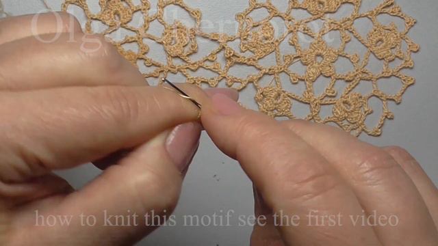 Crochet lace motif like Irish lace 2 Ажурный мотив крючком как ирландское кружево Часть2 смотреть онлайн