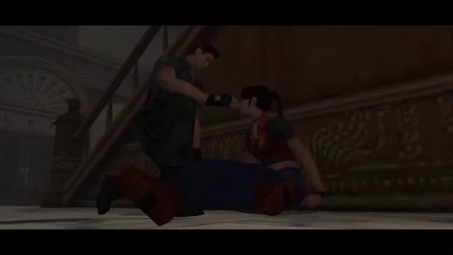 Воссоединение Криса и Клэр Редфилд RESIDENT EVIL CODE VERONICA X смотреть онлайн