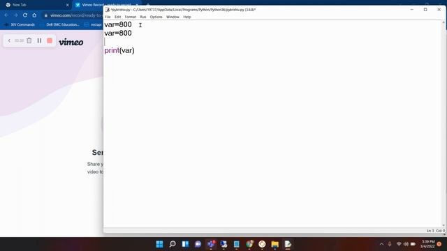 introduction to python/Variables смотреть онлайн