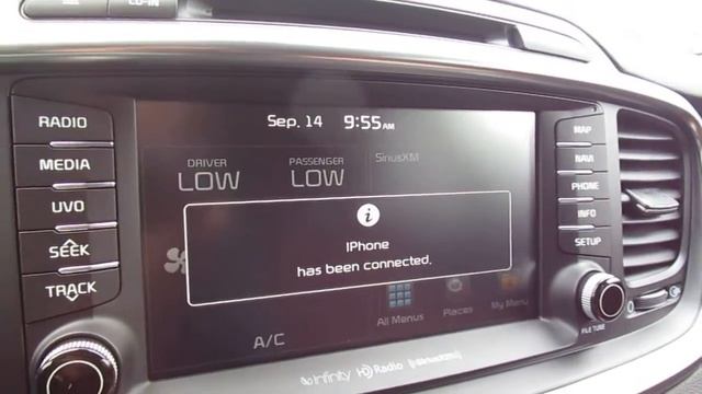 How to pair your bluetooth device in a Kia Sorento смотреть онлайн