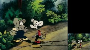 "Кот Леопольд": прогулка кота Леопольда в стиле сюрреализма. Нейросеть. Stable Diffusion animation