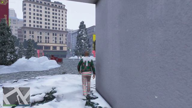 Christmans Square MAP (Xmas Legion Square) - FiveM (ADDON) смотреть онлайн