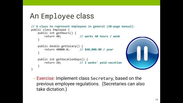 9-1 Intro to Inheritance смотреть онлайн
