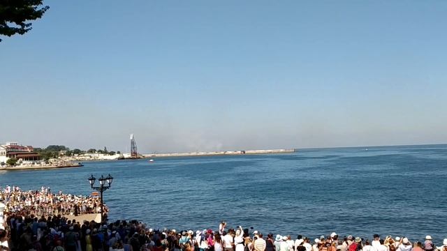 Севастополь. День ВМФ. Парад кораблей 2019. смотреть онлайн