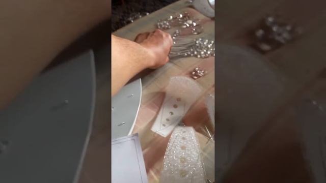 Как собрать люстру - тортик со светодиодами.How to assemble a chandelier - a cake with LEDs. смотреть онлайн