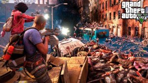 АРМИЯ ЗОМБИ ХОТЯТ СЪЕСТЬ ВЫЖИВШИХ В АПОКАЛИПСИСЕ ГТА 5 МОДЫ! ОБЗОР МОДА В GTA 5! ИГРЫ ГТА ВИДЕО MODS