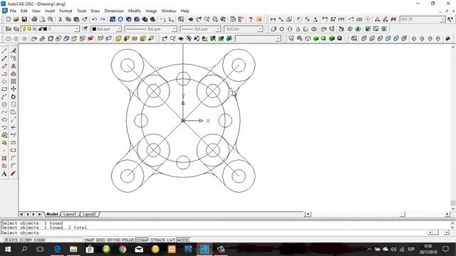 Universidad Técnica del Norte - Dibujo Mecánico - Pieza 3 AutoCAD 2002 смотреть онлайн