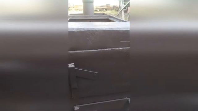 Сварка. Печь в баню с баком из нержавейки от Михалыча. смотреть онлайн