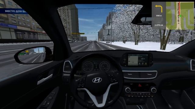 Hyundai Tucson 2020 FWD | TAXI #1 | City Car Driving смотреть онлайн