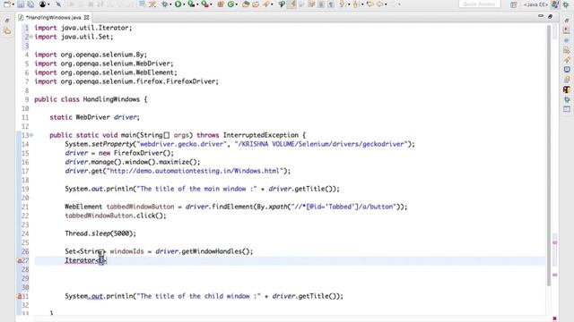 How to Handle Multiple Windows and Tabs in Selenium Webdriver - Part 1 смотреть онлайн