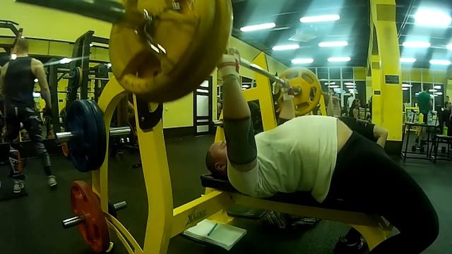Д 1, Жим штанги лежа, 80 кг, 3 подход. смотреть онлайн