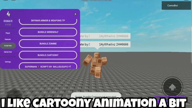 Animation Bundle Script | Arceus X | Roblox смотреть онлайн