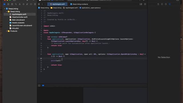 Deep-Linking or Custom URL Scheme смотреть онлайн