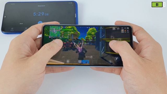 Samsung Galaxy S20 Fe Fortnite Gameplay | Exynos 990, 8GB RAM смотреть онлайн