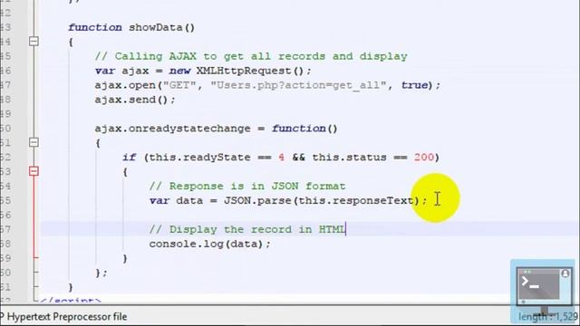 2. View Record - Live CRUD using AJAX смотреть онлайн