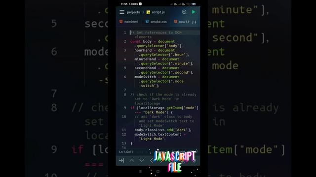 Build a Stunning Analog Clock with HTML, CSS, and JavaScript | Web Development Tutorial. смотреть онлайн