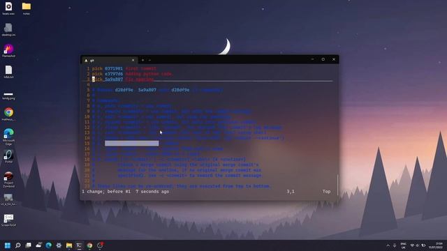 Change Previous Git Commits With Rebase Interactive смотреть онлайн