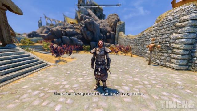 Skyrim ٠ What Happens If You Use Magic On A Test With Vilkas смотреть онлайн