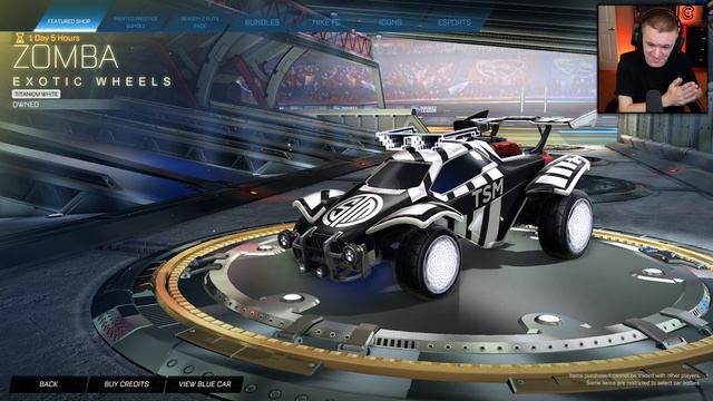 *TITANIUM WHITE* ZOMBAS IN THE ROCKET LEAGUE ITEM SHOP! смотреть онлайн
