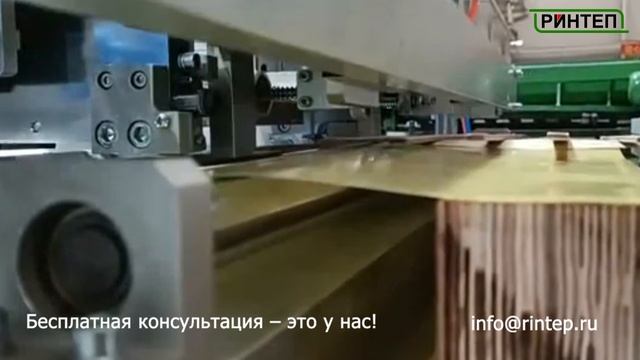 Машина для изготовления масляных каналов обмотки трансформатора v2. смотреть онлайн