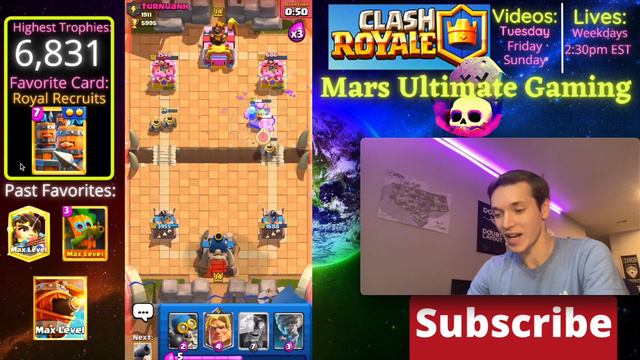 BEST Electro Giant Deck for the New Meta! смотреть онлайн