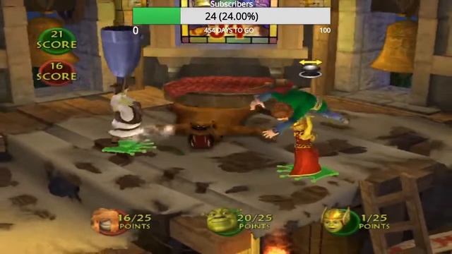 Completing all Mega Challenge Map on Shrek SuperSlam in one Livestream in 2021 (16 years later) смотреть онлайн