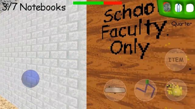 1st prize helps Baldi android (Baldi's Basics Mod) смотреть онлайн