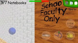 1st prize helps Baldi android (Baldi's Basics Mod)