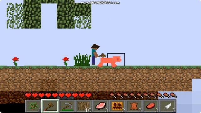 Scratch | Paper Minecraft V11.6 (Minecraft 2D) | Survival | Part 1