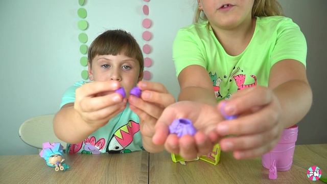 Открываем набор с куклой BLUME растим прически смотреть онлайн