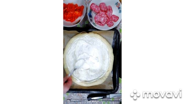 ДОМАШНЯЯ ПИЦЦА САЛЯМИ ЗА 5 МИНУТ. ПРОСТО И БЫСТРО смотреть онлайн