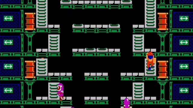 NES Game: Wrecking Crew (1985 Nintendo) смотреть онлайн