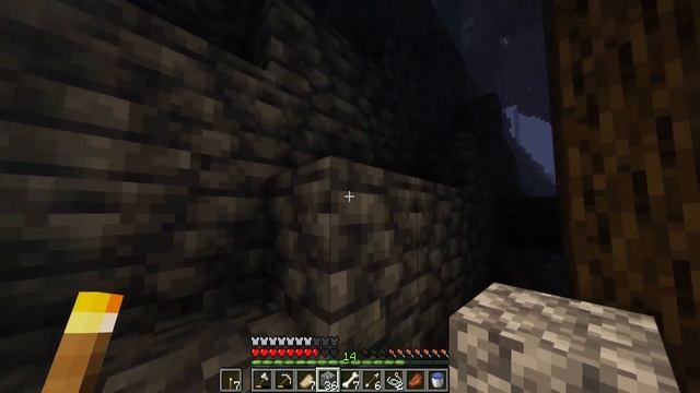 Ванильное выживание в Minecraft #13 | Отправились в шахту! #minecraft #minecraftshorts