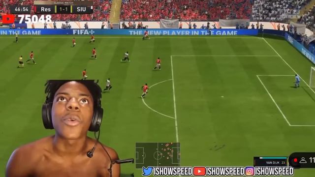 IShowSpeed Plays Fifa With A British Boy*Rages And Breaks Character* смотреть онлайн