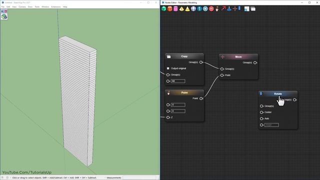 Parametric Modeling in Sketchup - New Plugin смотреть онлайн