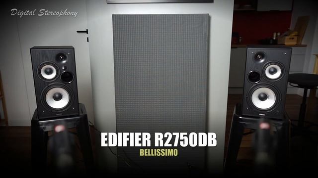 Edifier R1280DBs + T5 subwoofer vs Edifier R2750DB || Sound Comparison смотреть онлайн