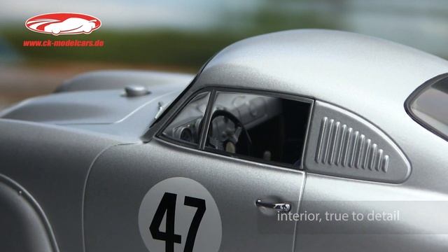 Ck-modelcars-video: Porsche 356 SL #47 24h LeMans 1951 Sauerwein, Brunet 1:18 WERK83