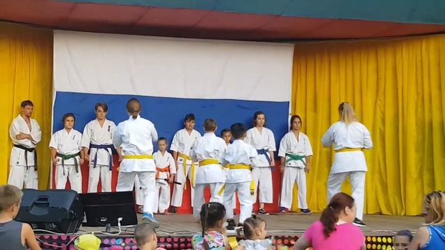 СК АКАДЕМИЯ КАРАТЕ в Карабаново.22.08.2017. смотреть онлайн