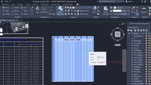 AutoCAD – Tabla de datos - con ayuda de Libro de Excel (Curso en línea) / 18 de 22 смотреть онлайн