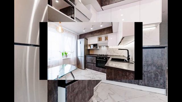 маленькая угловая кухня с влагостойкой столешницей "луна" смотреть онлайн