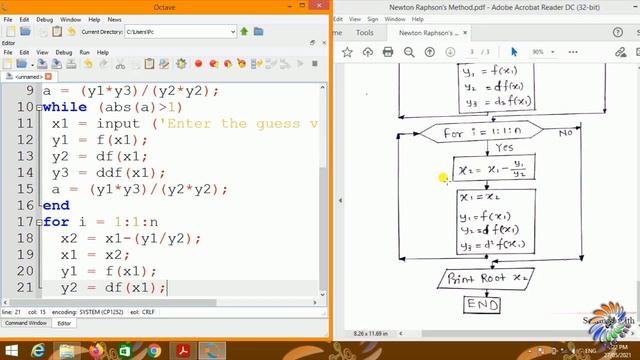 Numerical Programming of Newton Raphson's Method in Octave|NMO|Video No.: 05|Samarth #engineering смотреть онлайн