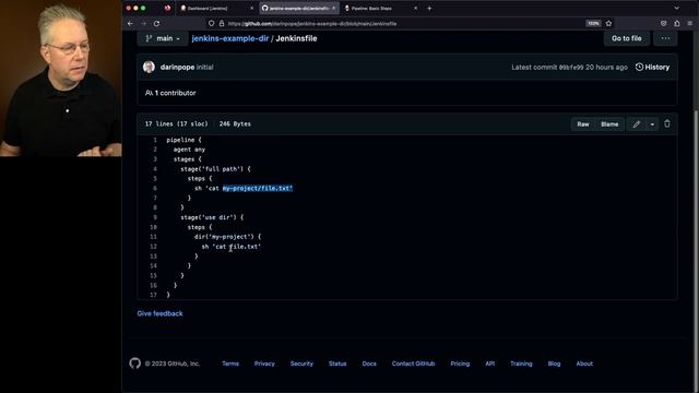 How To Change Directory in Jenkins Pipeline смотреть онлайн