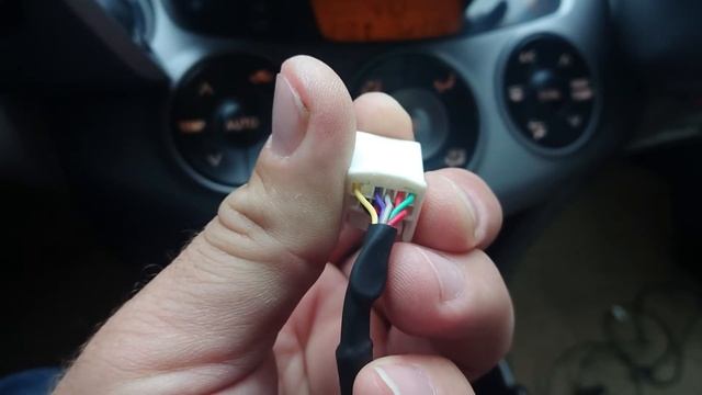 Toyota rav4 2007 Магнитола +флешка с музыкой и bluetooth смотреть онлайн