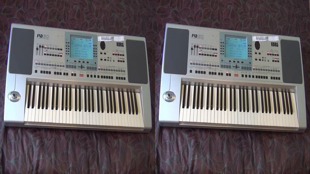 KORG Pa 50 professional arranger synth performing LightRock 2 music in 3D 4K UHD смотреть онлайн