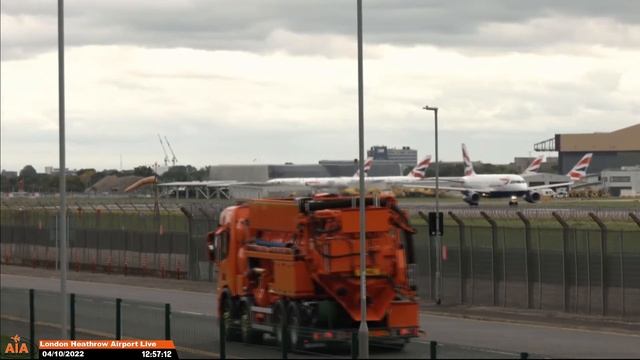 London Heathrow Airport Live Action 04/10/2022 смотреть онлайн