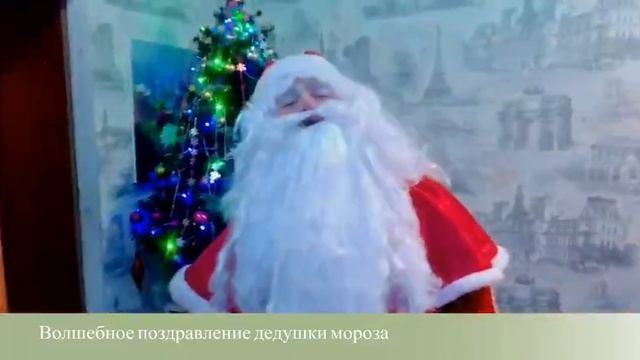Дед мороз поздравить дома Вас