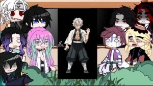 Some hashiras + Uppermoons[+Muzan] react to my fyp//•Demon Slayer•//